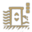 Triple Floodgate icon from Timberborn